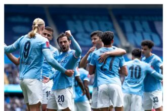 EPL table: Man City overtake Arsenal with narrow win over Burnley