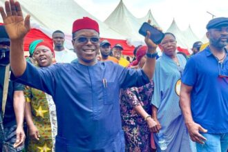 Massive Crowd in Okigwe as Senator Patrick Ndubueze Hosts APC Leaders, Elected Officials
