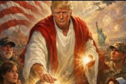 Trump’s AI image as Jesus fuels clash with Pope Leo XIV