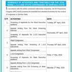 Zamfara APC releases timetable for 2026 congresses