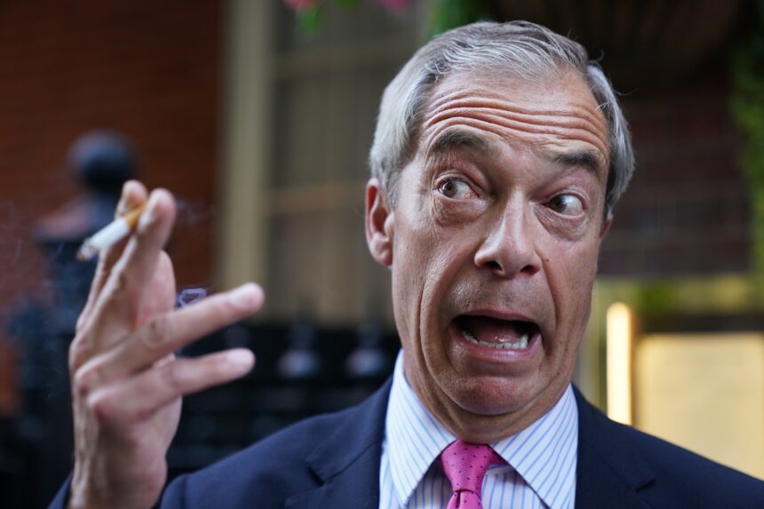 Racist, Nigel Farage