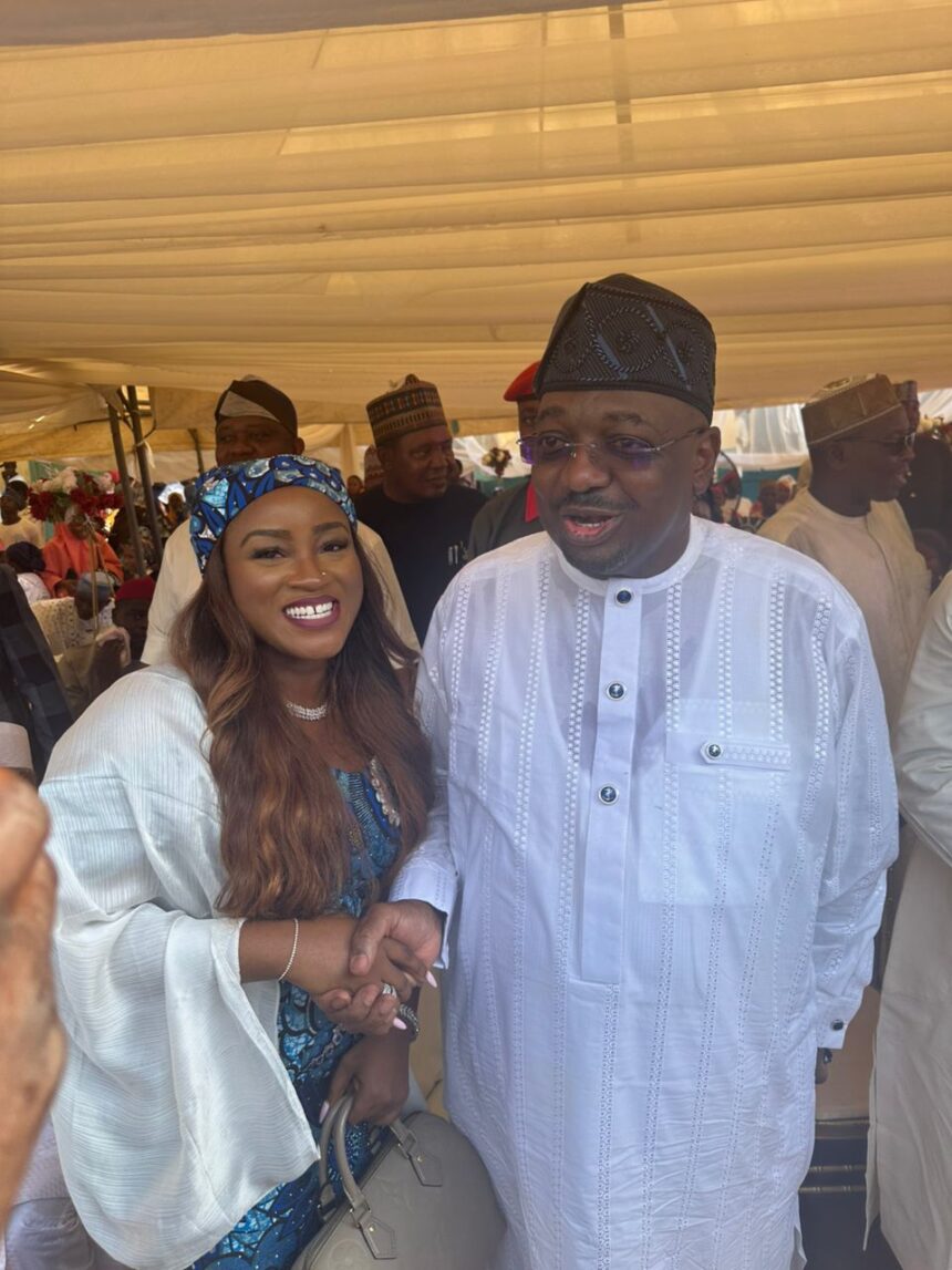 Aduda, Sarah Adidi, other FCT APC chieftains gather for party chairman son’s wedding