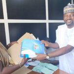 APC Aspirant, Tom Garba, Submits  Nomination Forms In Kaduna