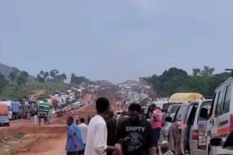 Nigerians lament as Abuja-Kaduna gridlock leaves travellers stranded ahead of Eid