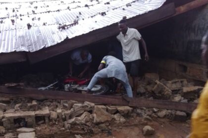 Oyo: Four-classroom block collapses in Ogbomoso Grammar School