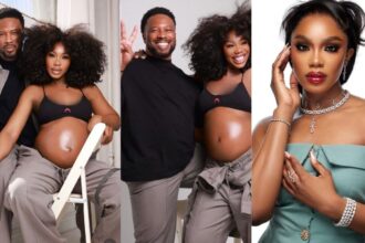 Sharon Ooja, husband welcome first child, a baby boy