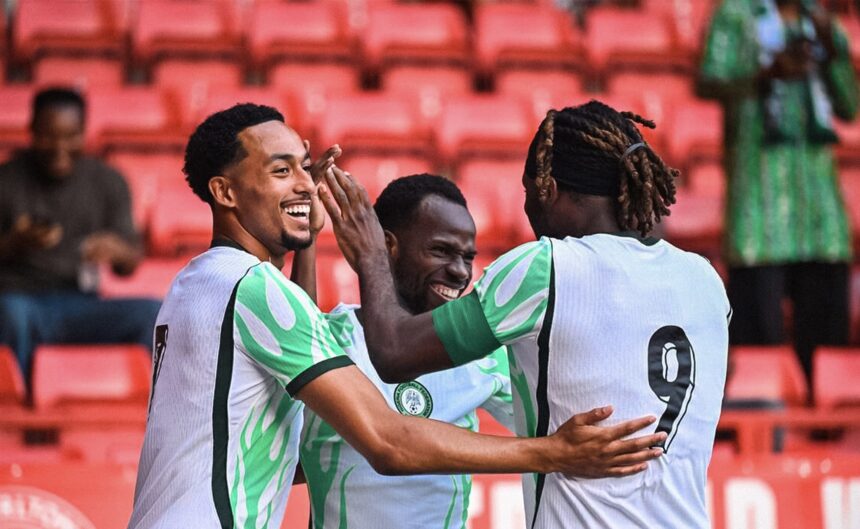 Super Eagles thrash Jamaica to retain Unity Cup 