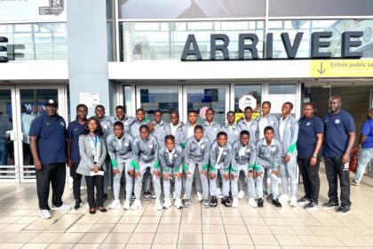 U-17 WWCQ: Flamingos land in Abidjan for Guinea showdown 