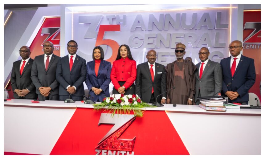 Zenith Bank rewards investors with ₦410.69bn dividend payout at AGM