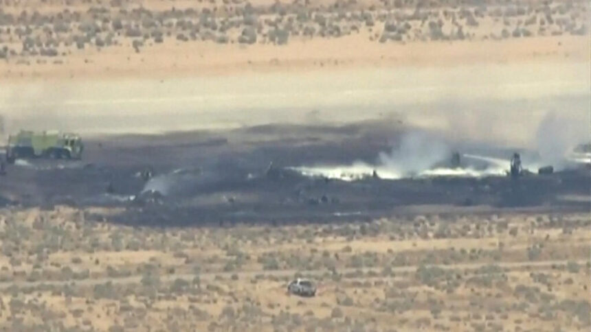 Eight feared dead as US Air Force B-52 crashes in California
