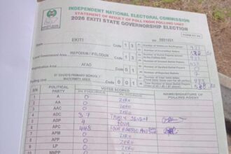 Ekiti Decides 2026: Oyebanji wins Fayose’s polling unit with 448 votes