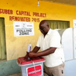 Ekiti Decides: Fayose votes, predicts victory for Oyebanji [PHOTOS]