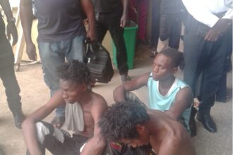 FCT Police arrest suspects dressed in military uniform, brandishing weapons in viral video