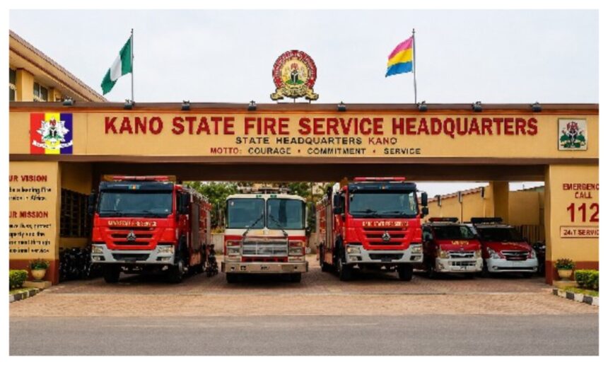 Fire guts shops, offices in Kano