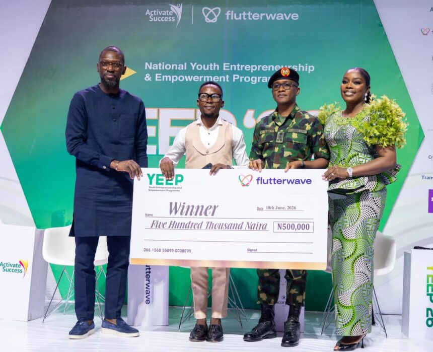 Flutterwave empowers NYSC entrepreneurs at YEEP 2026