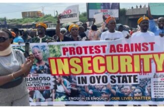 Gridlock hits Ibadan as protesters demand release of abducted Oyo pupils