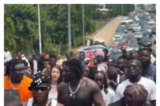 Insecurity: Tinubu, APC must go protest continues in Abuja for fourth day