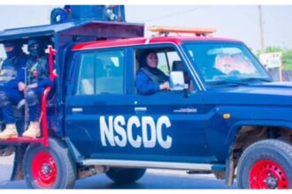 NSCDC arrests scrap dealer, recovers stolen school property in Benin