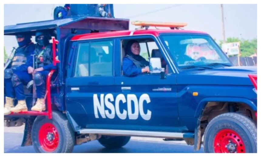 NSCDC arrests scrap dealer, recovers stolen school property in Benin