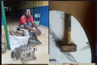 Ogun police arrest 3 suspects, recover motorcycle, generator parts