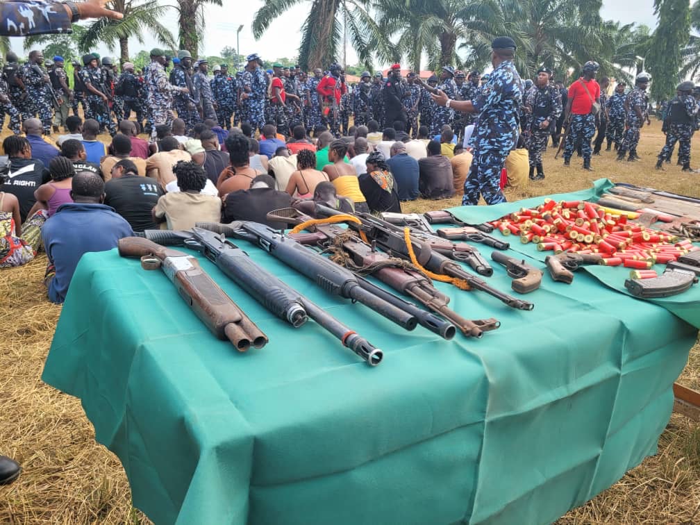 Police begin operation “Kosaye” in Ogun, Lagos, arrest 88 suspects, rescue 5 kidnapped victims
