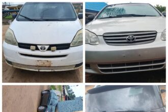 Police impound 15 vehicles in Abia, arrest suspects for registration offenses