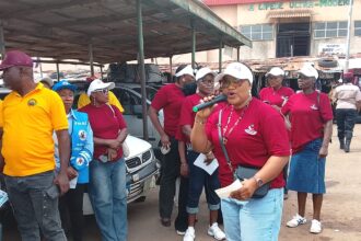 ROSOWA takes road safety sensitisation campaign to Ogun motor park