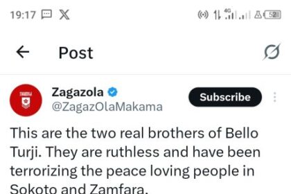 They’re ruthless – Security expert reveals two brothers of bandit kingpin Bello Turji [Photo]