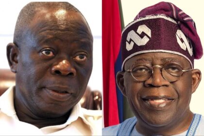 Tinubu relocated during Buhari’s regime because of humiliation – Oshiomhole opens up