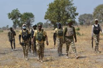 Troops gun down terrorists, recover weapons in dawn raid on Katsina enclave  