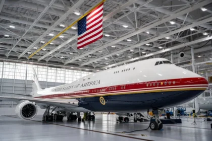 Trump unveils new Air Force One jet gifted him by Qatar (VIDEO)
