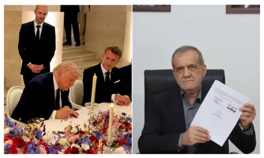 War: Trump, Iranian President, Masoud Pezeshkian sign peace deal