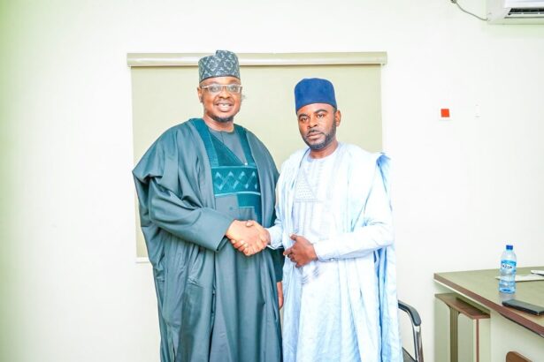 2027: Gombe ADC chairman dumps party for PDP, meets Isa Pantami