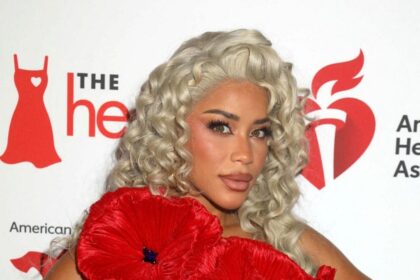 Amaya ‘Papaya’ Espinal Turns Heads In Sheer Braless Mini Dress