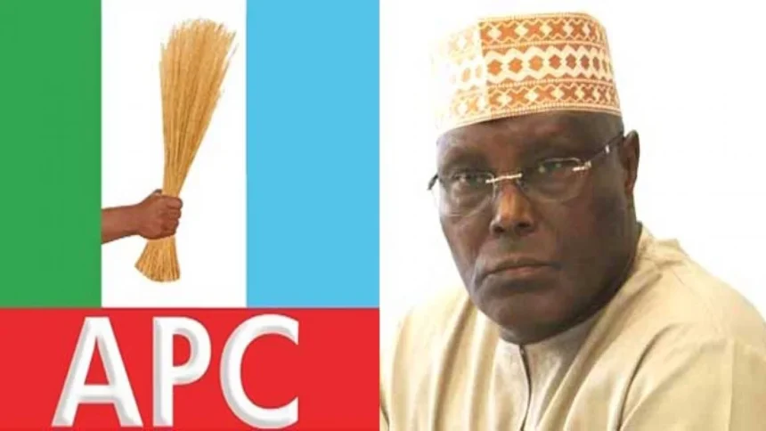 APC rejects Atiku’s claim of using service-wide vote for Tinubu’s 2027 campaign