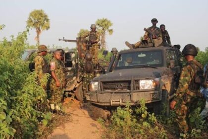 Army pounds ISWAP terrorist, recovers weapons, logistics in Yobe