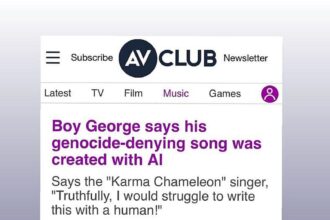 Boy George’s Former Broadway Co-Star Claims He Was A ‘Terrible Performer’