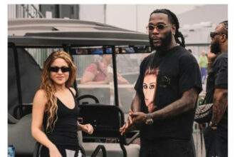 Burna Boy, Shakira reunite ahead of historic World Cup final halftime show