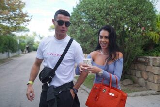 Cristiano Ronaldo And Georgina Flaunt Matching Bling During Vacation, Stirring Wedding Chatter