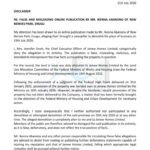 Disclaimer: False and misleading online publication by Ikenna Abanonu of New Berries Park, Enugu