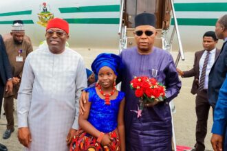 Gov Fubara receives Vice President Kashim Shettima in Port Harcourt