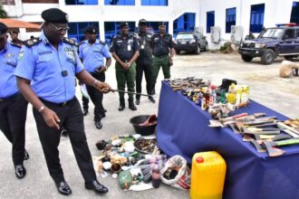 Lagos: Police arrest 135 suspected cultists, recover 26 firearms in coordinated raids