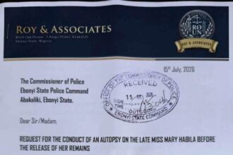 Mary Habila’s death: Umahi’s team of lawyers petition police, insist on autopsy 