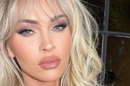 Megan Fox In Plunging Braless Dress ‘Difficult To Keep Eye Contact With’