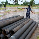 Police arrest suspects, recover 285 vandalized pipelines in Adamawa [PHOTO]