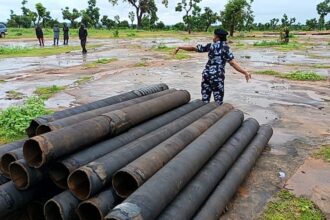 Police arrest suspects, recover 285 vandalized pipelines in Adamawa [PHOTO]