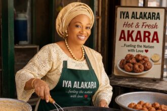 Tinubu media center releases AI image of First Lady as akara seller
