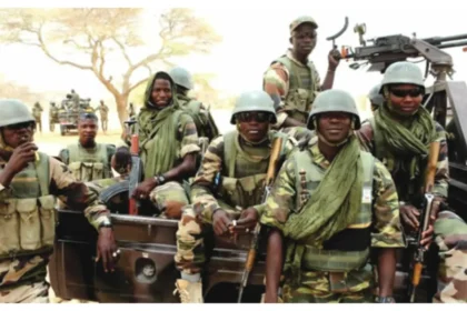 Troops announce surrender of two senior terrorist commanders in Borno