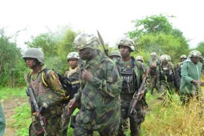 Troops destroy terrorists’ hideout, recover weapons in Borno