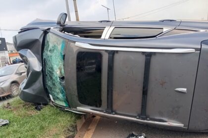 Two die as Lexus car collides with motorcycle in Abeokuta
